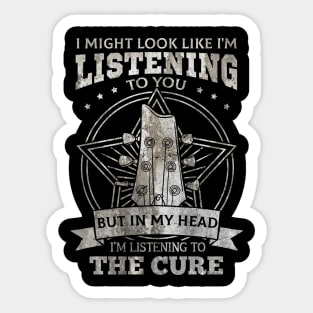 The Cure Sticker